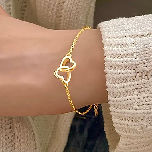 Bracelet étreinte amoureuse