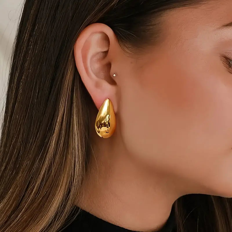 Boucle d'oreille goutte