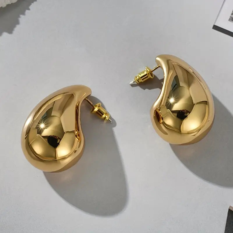 Boucle d'oreille goutte